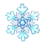 柔白雪花頭飾-T