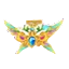 治癒精靈王圍巾-T