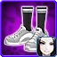 慵懶灰樂團鞋子