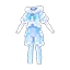 柔白雪花禮服-T